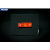 Светодиодный габаритный фонарь Fristom FT-004 Z LED со светоотражающей поверхностью желтый 